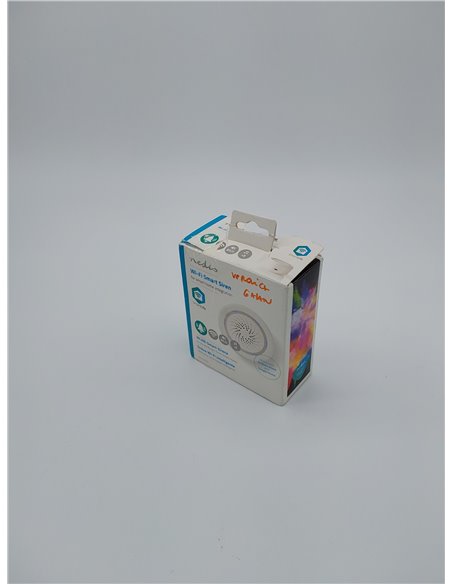 Nedis Sirena Inteligente con Wi-Fi Alarma o Timbre 85 dB       