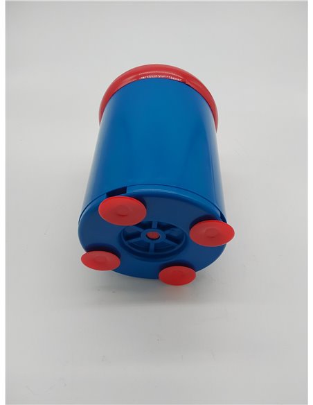 Jantex - Limpiador de vasos para bar, fácil de usar y limpiar, cepillo de nailon, redondo, 180 x 140 mm       