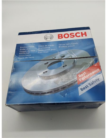 Bosch BD1254 Discos de freno, Eje delantero, certificación ECE-R90, 1 juego de 2 discos       