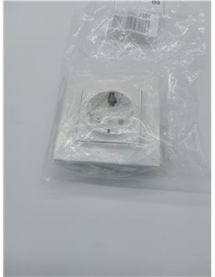 BASE ENCHUFE 2P+TT BLANCO MATE Simon 82 Concept        2