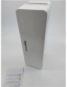 Amazon Basics - Caja organizadora de cables para ocultar y organizar cables, tamaño grande, Blanco        2