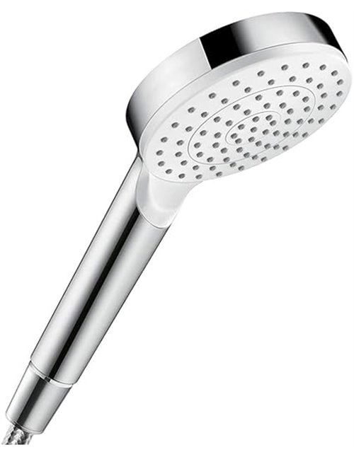 hansgrohe Crometta Ducha de mano 1 tipo de chorro Green 6 l/min, blanco/cromo, 26334400       