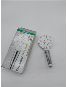 hansgrohe Crometta Ducha de mano 1 tipo de chorro Green 6 l/min, blanco/cromo, 26334400        2