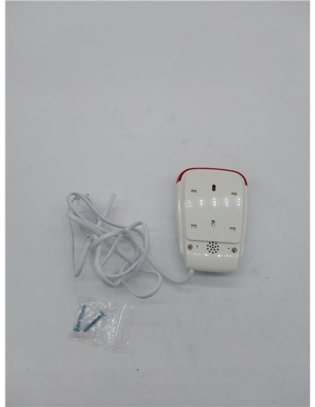Detector de Gas, Alarma de Gas LPG/natural/ciudad, Enchufar en Sensor De Fugas De Gas Combustible/Propano/Metano, con Alarma de 