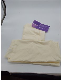 Todocama – Juego de 2 Fundas de Almohada, Microfibra Extra Suave, hipoalergénicas. Juego de 2-150x40 cm Beige        2