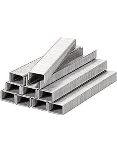 kwb 49353114 Pack Grapas Acero 053/c 14 mm, Gris, Set de 1000 Piezas       