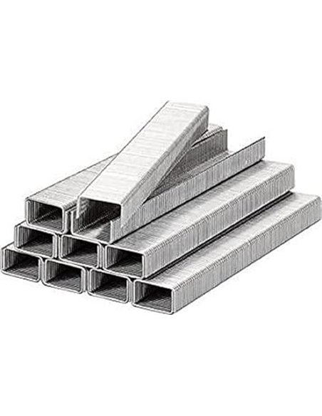 kwb 49353114 Pack Grapas Acero 053/c 14 mm, Gris, Set de 1000 Piezas       