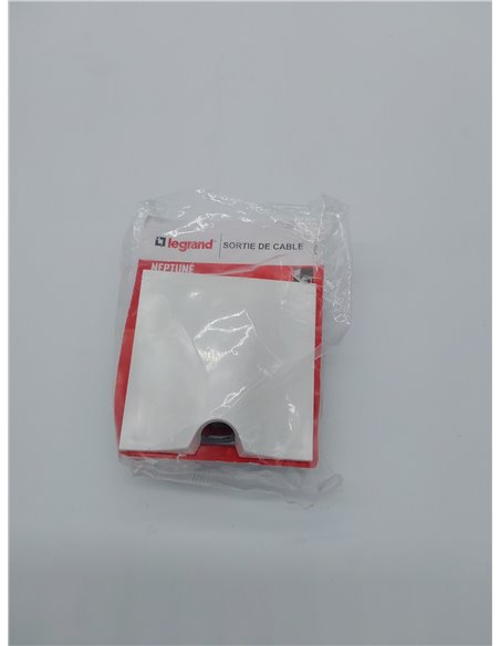 Legrand leg91339 Neptune – Salida de cable, color blanco       