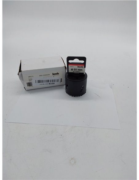 KWB (diámetro del agujero sierra HSS Bi-metal (Vario Notch, 8% cobalto, alta precisión), 598-051       