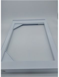 Meliconi Torre Slim L45, Kit de Soporte Secadora sobre Lavadora, Soporte Lavadora Secadora Universal Slim Premontado, Cinta de S 2
