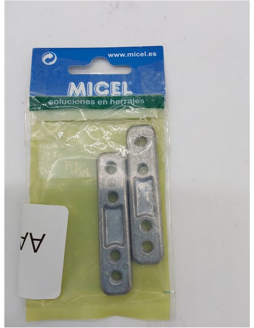 Pletina de Fijación Micel TLD25 65 x 14,5 x 6 mm Toldo Inferior       