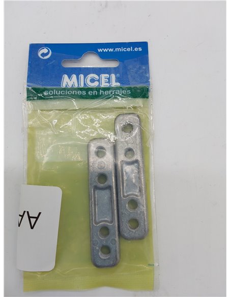 Pletina de Fijación Micel TLD25 65 x 14,5 x 6 mm Toldo Inferior       