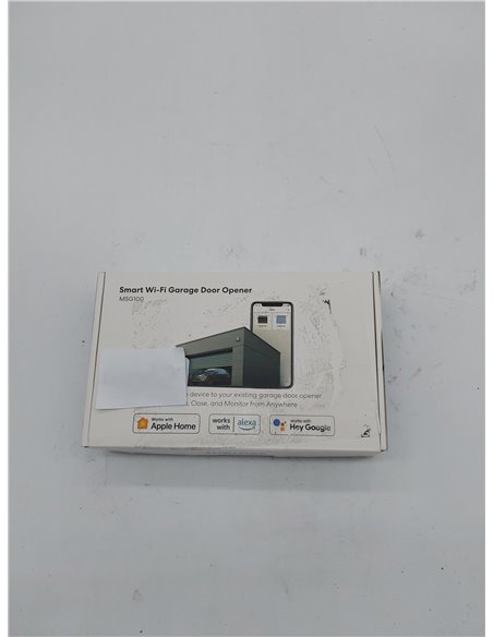 Meross Abridor de puerta de garaje inteligente, control remoto puerta inteligente compatible con HomeKit, Siri,Apple Watch, Home
