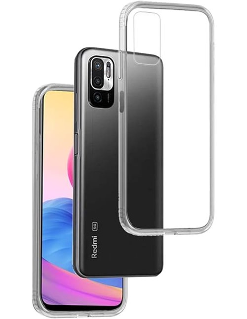 Funda Carcasa Gel Transparente para XIAOMI REDMI Note 10 5G - XIAOMI Poco M3 Pro 5G, Ultra Fina 0,33mm, Silicona TPU de Alta Res
