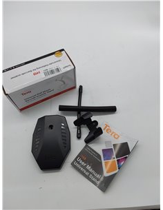 Tera Soporte Universal para Lector de código de Barras, Soporte para Escáner de código de Barras, Cabezal Ajustable en ángulo y  2
