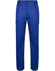 VELILLA 345 Pantalón Multibolsillos, Color Azulina, Talla 34       