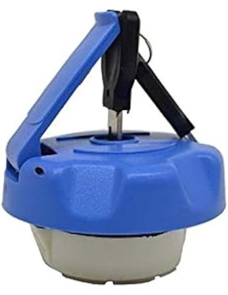 AutoCommerse AdBlue® - Tapón para depósito de combustible con 2 llaves, ideal para camiones (vehículos pesados) con diámetro int