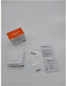 Amazon Basics - Interruptor inteligente, de 2 vías, funciona con Alexa, Se necesita cable neutro, no necesita concentrador, bidi 2
