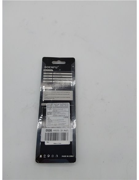 Boenfu - Alicates de corte de precisión, cortador lateral diagonal, cortador de alambre, 15,2 cm., negro       