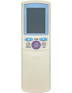 VINABTY Nuevo Mando a Distancia de Repuesto para HAIER Air Conditioner A/C AS122BMN, YR-D02, YR-D04, YRD02, YRD04,YL-D02,YL-D01 