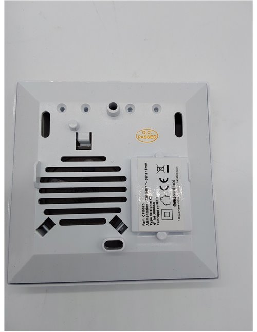 SCS Sentinel -CFI0025 - Timbre electrónico de 230 V con transformador de 5 V integrado - 8 melodías - Material ABS - Uso interno