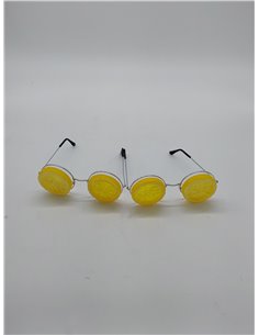 2 Piezas Gafas De Sol Hawaianas Anteojos De Limon Vasos De Frutas Gafas De Sol Transparentes Sorteo Luau Gafas De Fiesta De La N 2