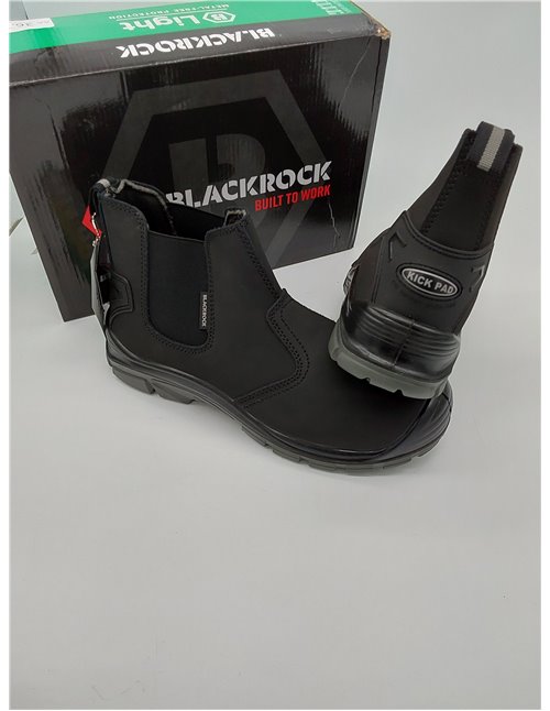 Blackrock Pendle Dealer - Botas de trabajo S3 ligeras, con puntera compuesta, color negro, zapatos de seguridad resistentes al a