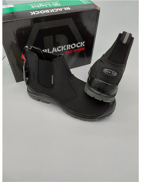 Blackrock Pendle Dealer - Botas de trabajo S3 ligeras, con puntera compuesta, color negro, zapatos de seguridad resistentes al a