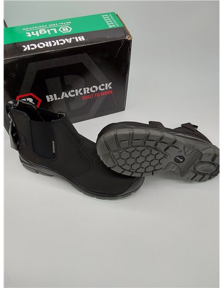 Blackrock Pendle Dealer - Botas de trabajo S3 ligeras, con puntera compuesta, color negro, zapatos de seguridad resistentes al a