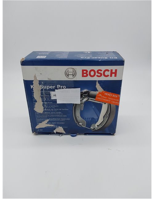 Bosch KS554 Kit Super Pro Kit de freno trasero de tambor 1 juego completo premontado       