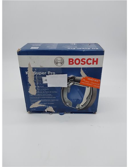 Bosch KS554 Kit Super Pro Kit de freno trasero de tambor 1 juego completo premontado       