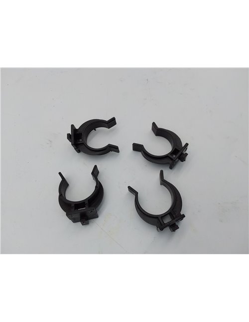 Amig - Pinza para Pata de Mueble de Cocina y Baño, Mod. 10, 27 mm, Ayuda a Sujetar el Rodapié en Armarios Bajos, Colocación en Z