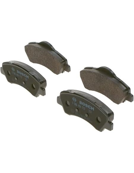 Bosch BP1708 - Pastillas de Freno para Coche Eje Delantero - Calidad Bosch - Reducción de Ruido y Polvo - Certificación ECE-R90 