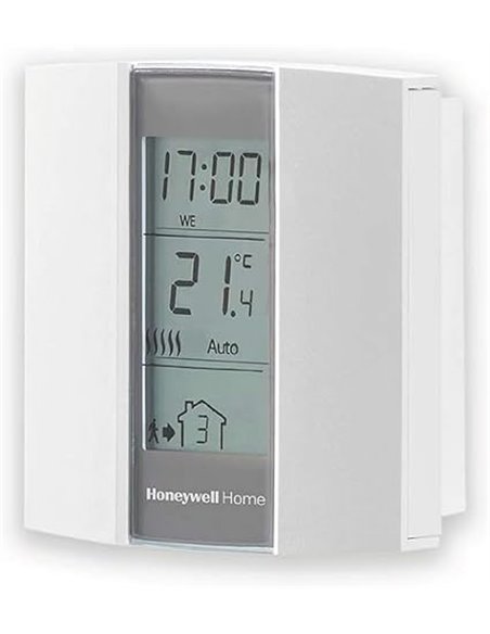 Honeywell Home T136C110AEU T136: Termostato programable, Blanco       