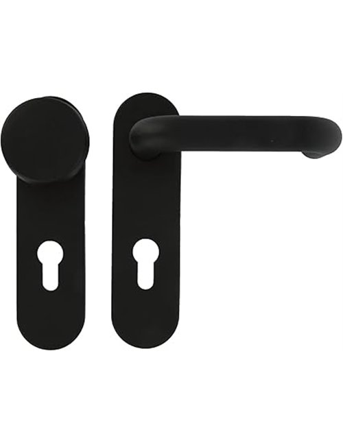 Amig - Manilla 3pb72+pomo acero polipropileno negro       