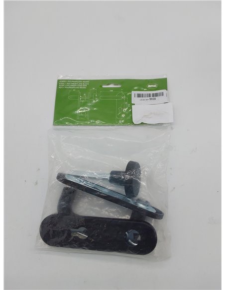 Amig - Manilla 3pb72+pomo acero polipropileno negro       