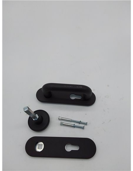 Amig - Manilla 3pb72+pomo acero polipropileno negro       