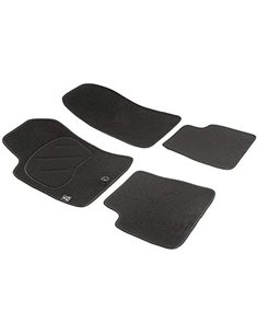 Juego de Alfombras de Moqueta a Medida Premium Negro para Peut 206 de 1998 a 2012.       