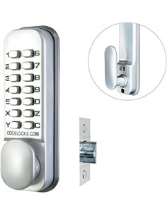 Codelocks 0155 SG Cerradura mecánica, Plateado       