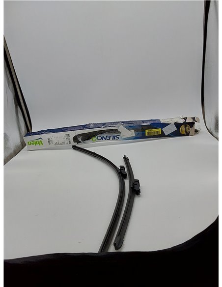 VALEO Silencio Escobilla - VF843 - Kit de Alto Rendimiento, Visibilidad Superior en Carretera, Fácil Instalación, Hojas Planas O