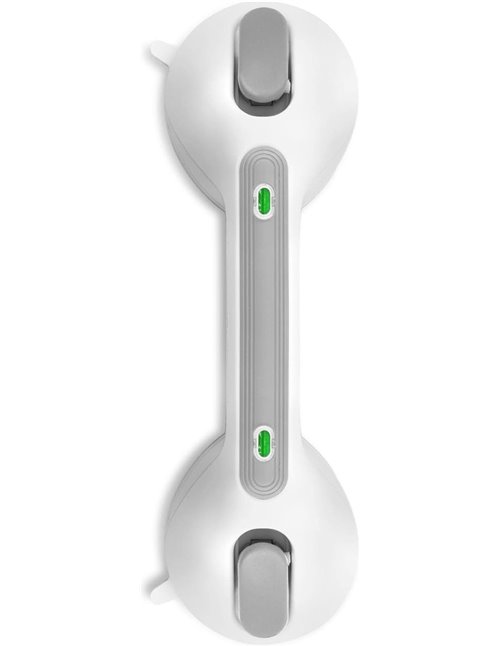 Newthinking Rieles de succión para baño, asas de succión portátiles para bañera con indicador, asas de seguridad de succión para
