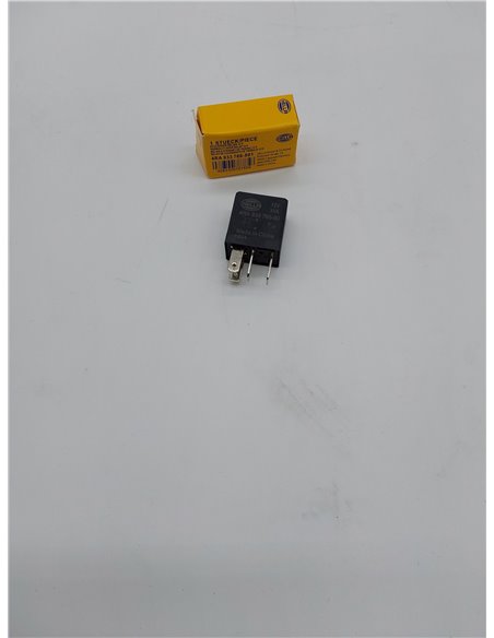 HELLA Relé, corriente de trabajo - 12V - 4polos - contacto conmutador - Cant.: 1 - 4RA 933 766-801       