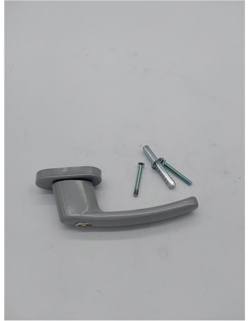 ABUS 442582 - Manilla con cerrojo para ventanas       