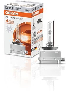 OSRAM XENARC D1S HID, lámpara de xenón, lámpara de descarga, calidad de equipamiento original (OEM), 66140, estuche (1 unidad)  