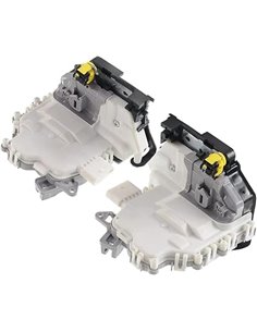 Frankberg 2x Cerradura de puerta Servomotor Trasero 6-Postes Compatible con Leon 1P1 Todos los motores Hatchback 2005-2012 Susti
