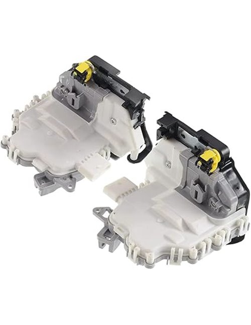 Frankberg 2x Cerradura de puerta Servomotor Trasero 6-Postes Compatible con Leon 1P1 Todos los motores Hatchback 2005-2012 Susti