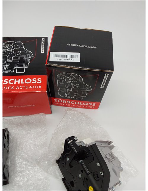 Frankberg 2x Cerradura de puerta Servomotor Trasero 6-Postes Compatible con Leon 1P1 Todos los motores Hatchback 2005-2012 Susti