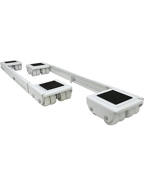 Rodillos extensibles Select Hardware para muebles para electrodomésticos, carga máxima de 545 kg, longitud ajustable de 40 a 63,