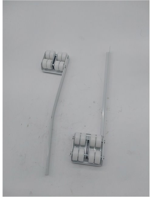 Rodillos extensibles Select Hardware para muebles para electrodomésticos, carga máxima de 545 kg, longitud ajustable de 40 a 63,
