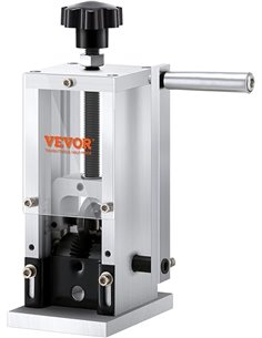 VEVOR Pelacables Manual Marco de Aluminio Peladora de Cable Rango de Calibre de 1,5-25 mm Peladora de Alambre Manual Referencia 